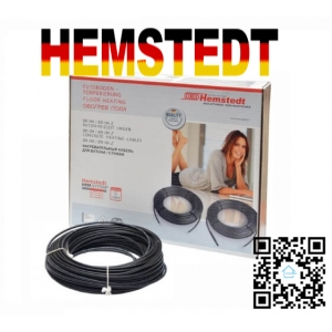 Тонкий нагревательный кабель HEMSTEDT DR 12,5 Вт/м (Германия)