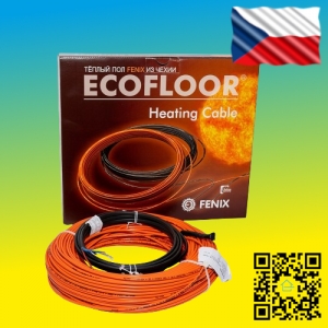 Тонкий нагревательный кабель FENIX ADSV 10 Вт/м (Чехия)
