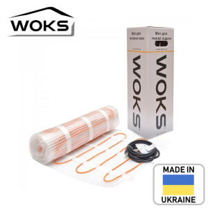 Нагрівальний мат WOKS MAT 160 Вт/м.кв (Україна)