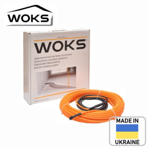 Тонкий нагрівальний кабель Woks-10 10 Вт/м (Україна)