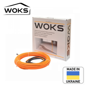 Нагревательный кабель Woks-18 18 Вт/м (Украина)