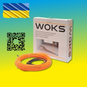 Нагревательный кабель Woks-18 18 Вт/м (Украина)