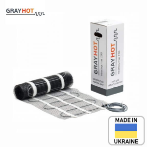 Нагревательный мат GRAYHOT 150 Вт/м.кв (Украина)