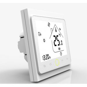 Терморегулятор In-Therm PWT-002 (белый) - Wi-Fi сенсорный программируемый для теплого пола