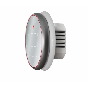 Терморегулятор In-Therm PWT-601 БІЛИЙ / ЧОРНИЙ Wi-Fi - сенсорний програмований для теплої підлоги