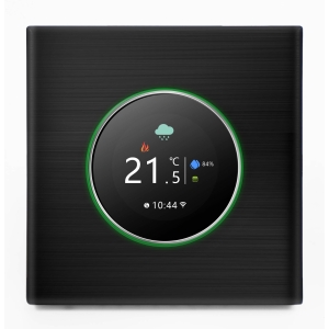 Терморегулятор In-Therm PWT-700 БІЛИЙ / ЧОРНИЙ Wi-Fi - сенсорний програмований для теплої підлоги