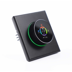 Терморегулятор In-Therm PWT-700 БІЛИЙ / ЧОРНИЙ Wi-Fi - сенсорний програмований для теплої підлоги