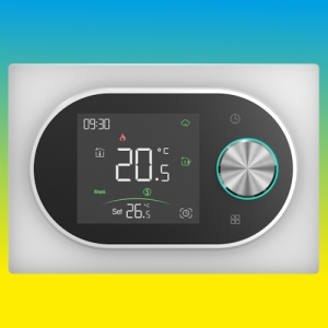 Терморегулятор In-Therm PT-900 БІЛИЙ / ЧОРНИЙ сенсорний програмований для теплої підлоги