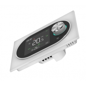 Терморегулятор In-Therm PT-900 БІЛИЙ / ЧОРНИЙ сенсорний програмований для теплої підлоги