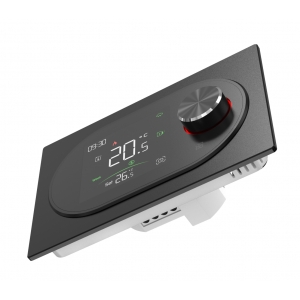 Терморегулятор In-Therm PT-900 БІЛИЙ / ЧОРНИЙ сенсорний програмований для теплої підлоги